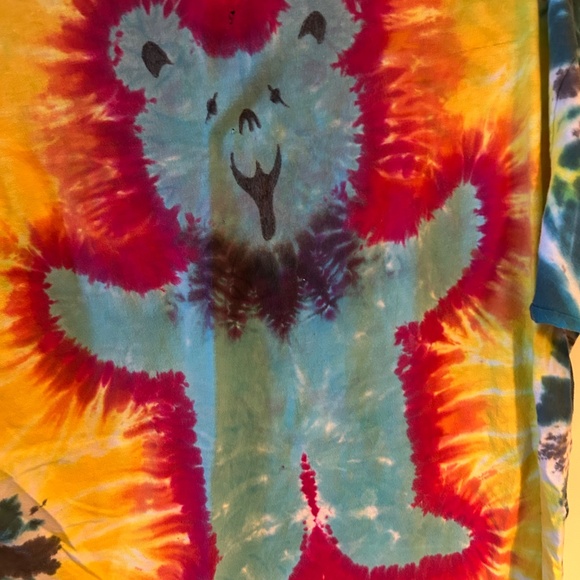Tie Dye Grateful Dead Bear - Picture 2 of 6
